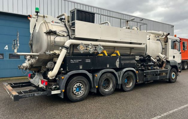 EcoVac Vakuumwagen auf MAN-Fahrgestell | Gebraucht