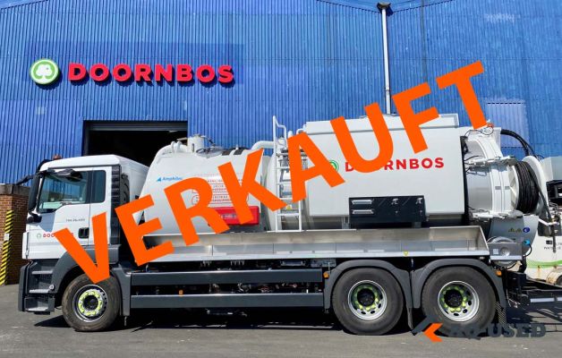V-Force Kombi Druck-/Vakuumfahrzeug auf MAN-Fahrgestell | Gebraucht
