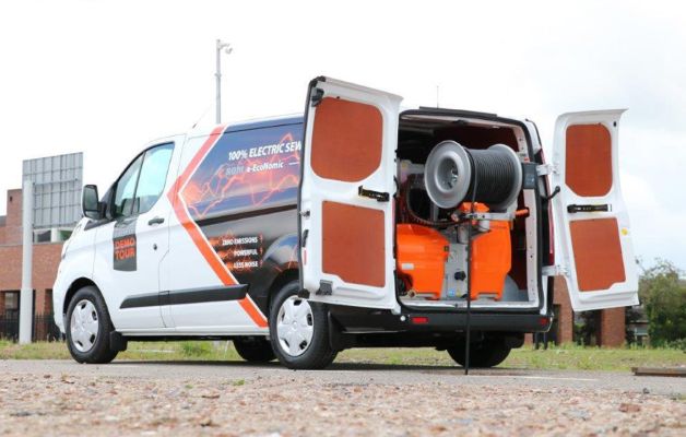 High-pressure sewer cleaning unit up to Ø 600 mm | Used