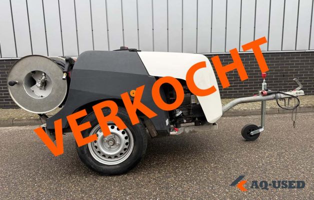 Hogedruk rioolaanhanger tot Ø 300 mm | Gebruikt