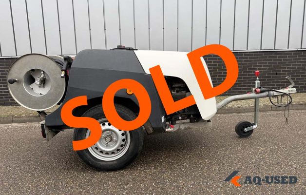 High-pressure sewer cleaning trailer up to Ø 300 mm | Used