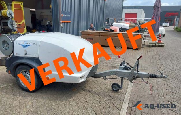 Hochdruck-Rohrreinigungsanhänger bis Ø 400 mm | Gebraucht