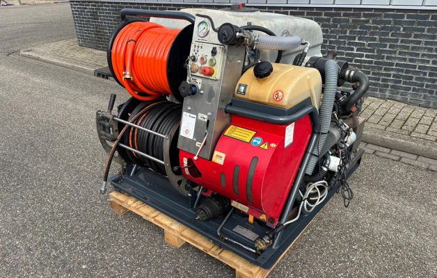 High pressure sewer cleaning unit up to Ø 500 mm| Used